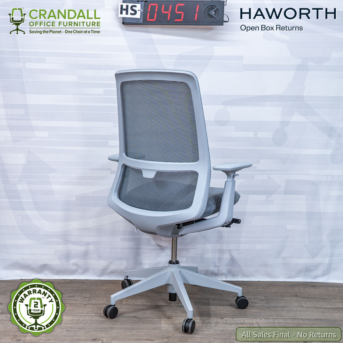 HS-0451 - Haworth Open Box Returns Soji