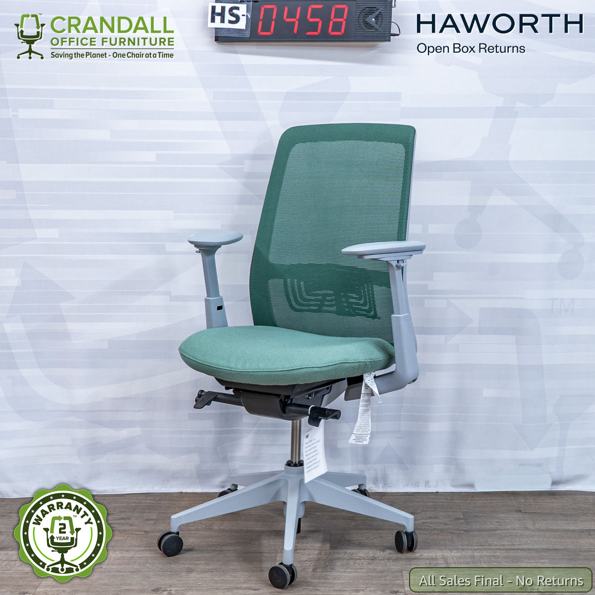 HS-0458 - Haworth Open Box Returns Soji