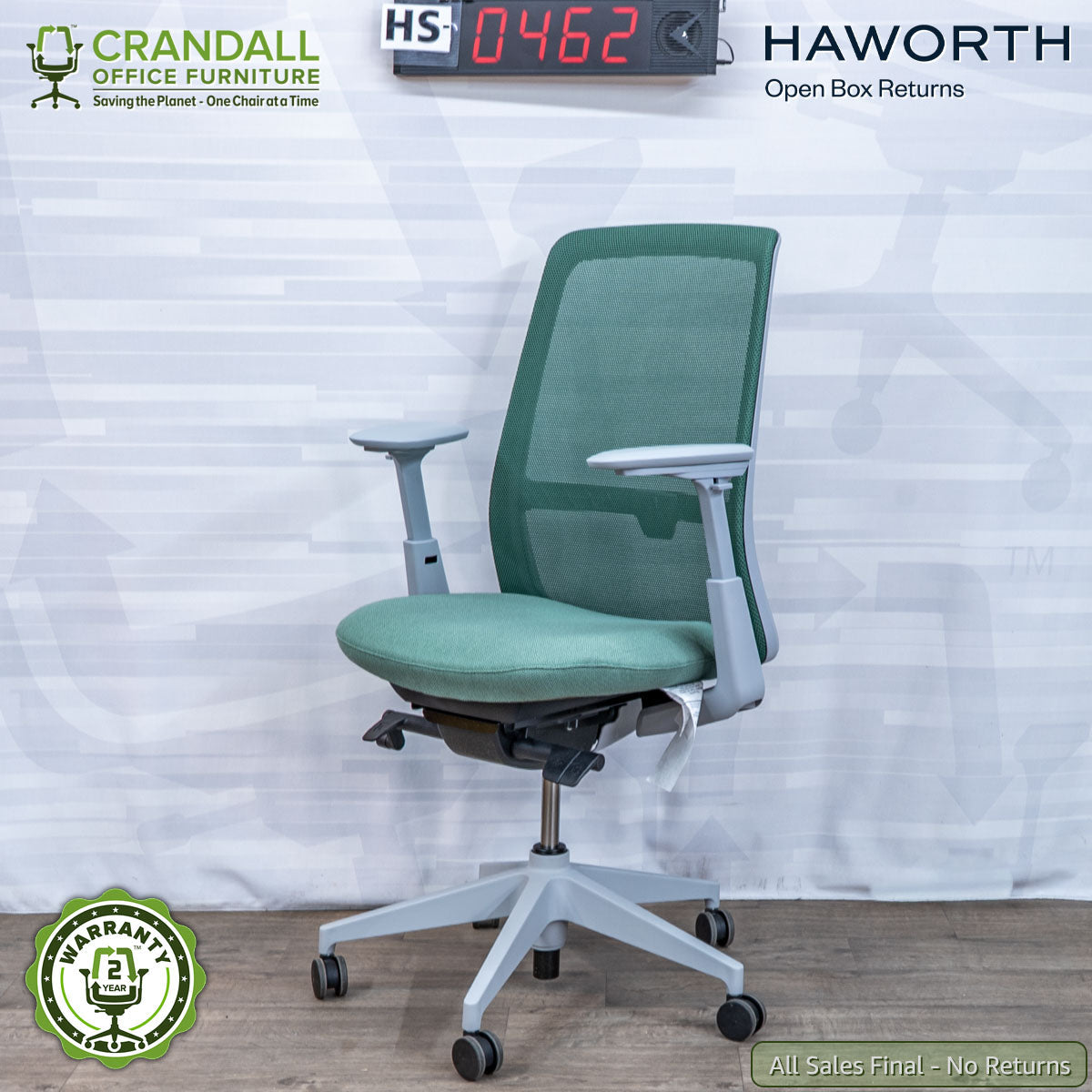 HS-0462 - Haworth Open Box Returns Soji