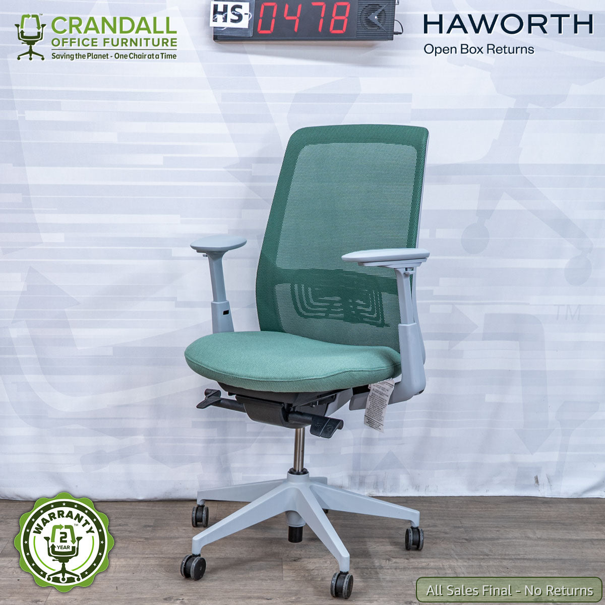 HS-0478 - Haworth Open Box Returns Soji