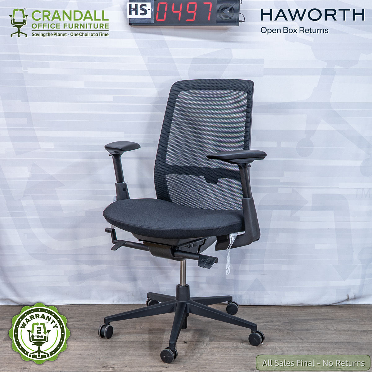 HS-0497 - Haworth Open Box Returns Soji