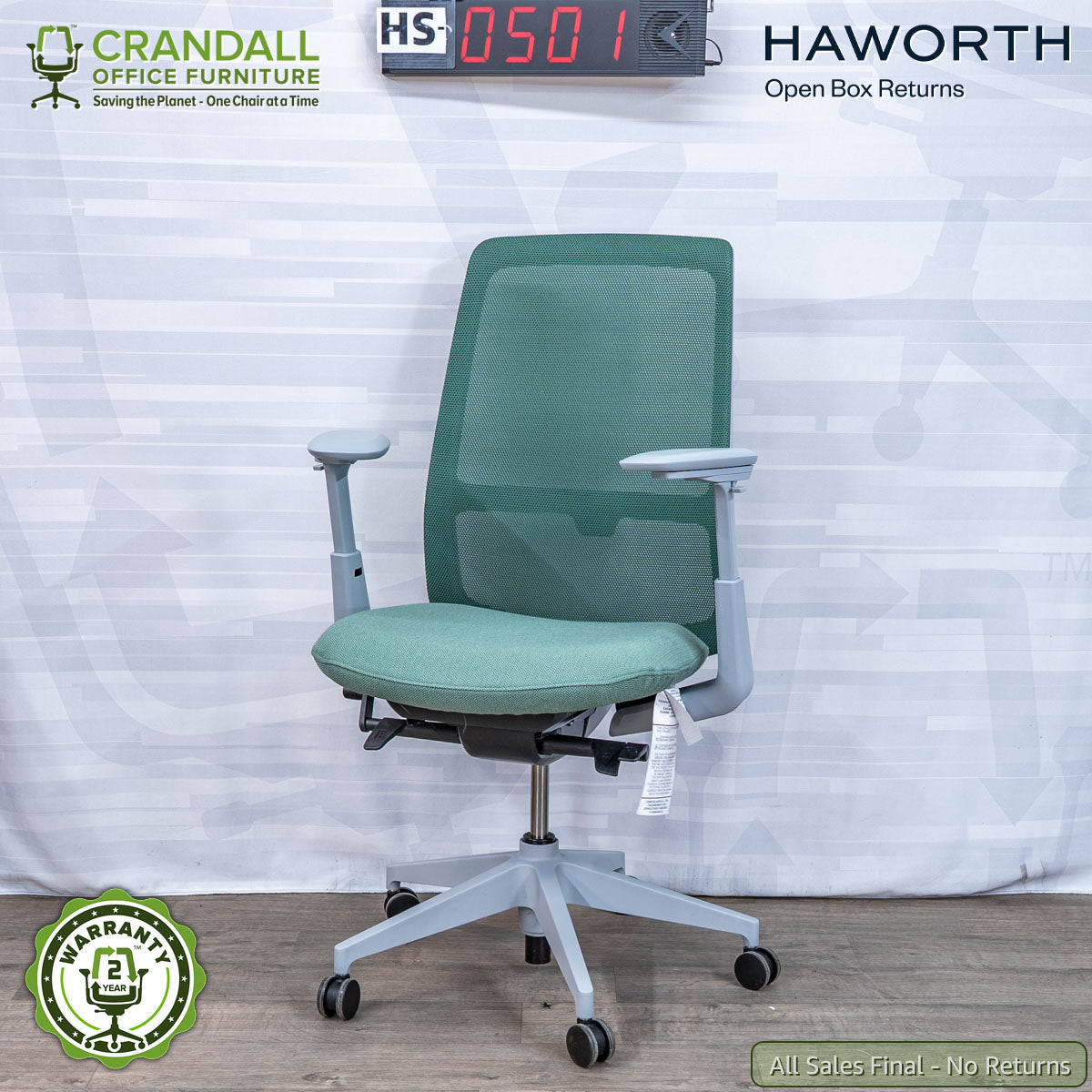 HS-0501 - Haworth Open Box Returns Soji