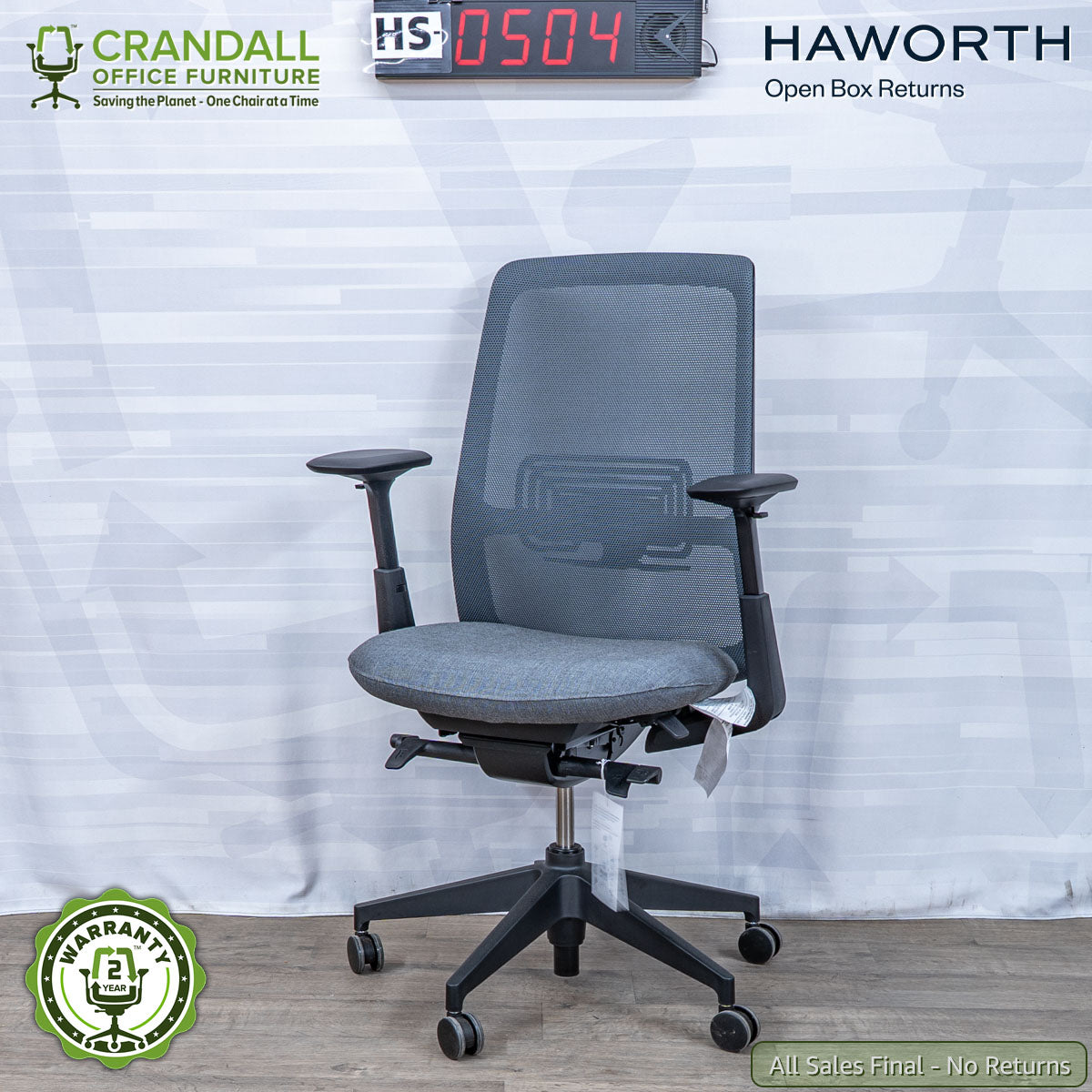 HS-0504 - Haworth Open Box Returns Soji