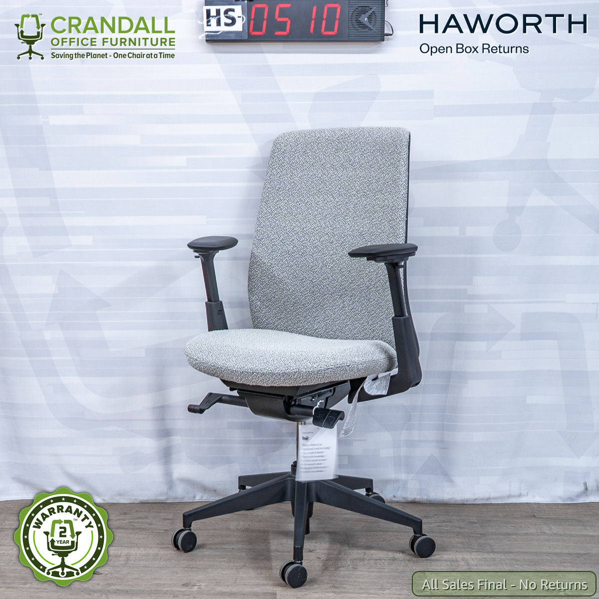 HS-0510 - Haworth Open Box Returns Soji