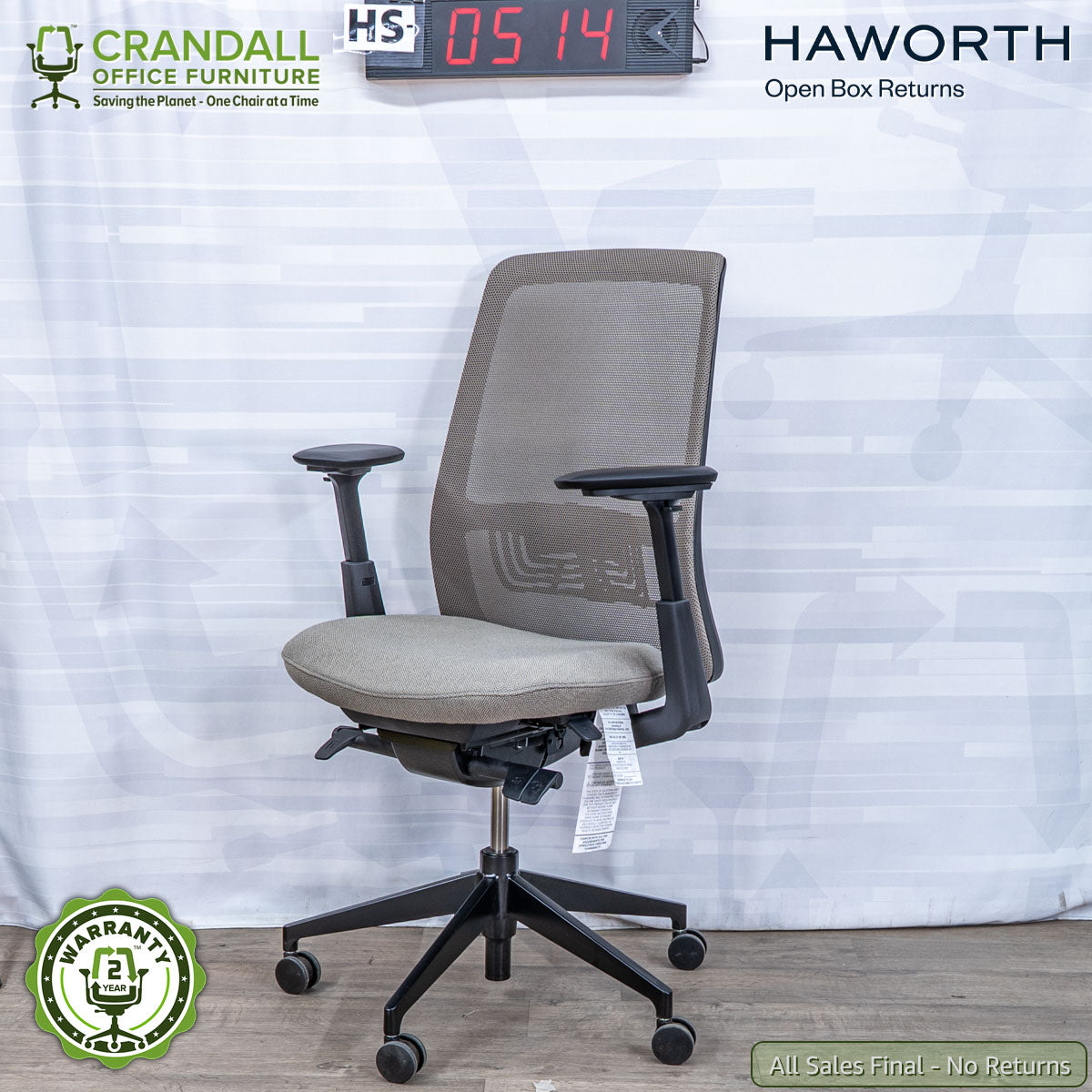HS-0514 - Haworth Open Box Returns Soji