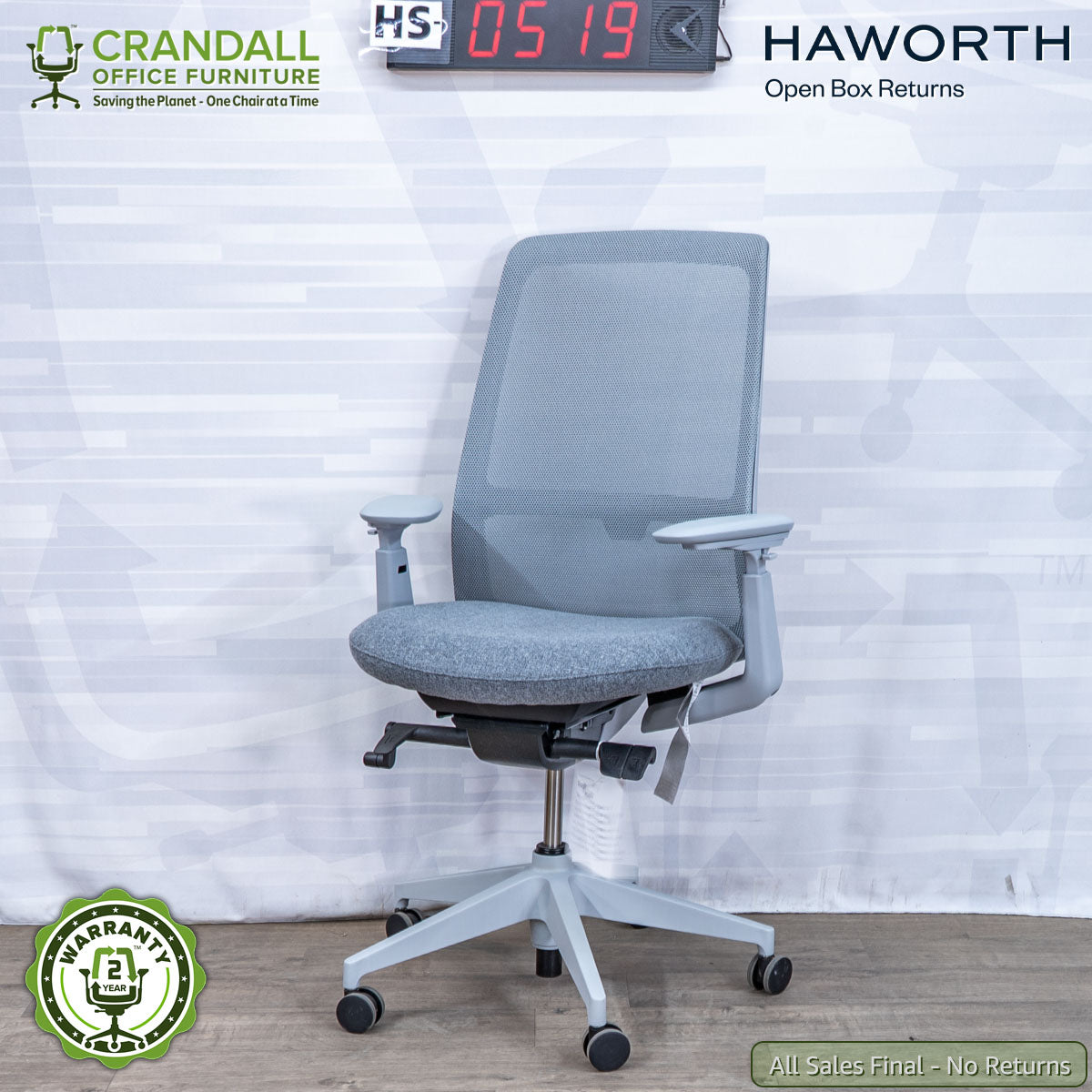 HS-0519 - Haworth Open Box Returns Soji