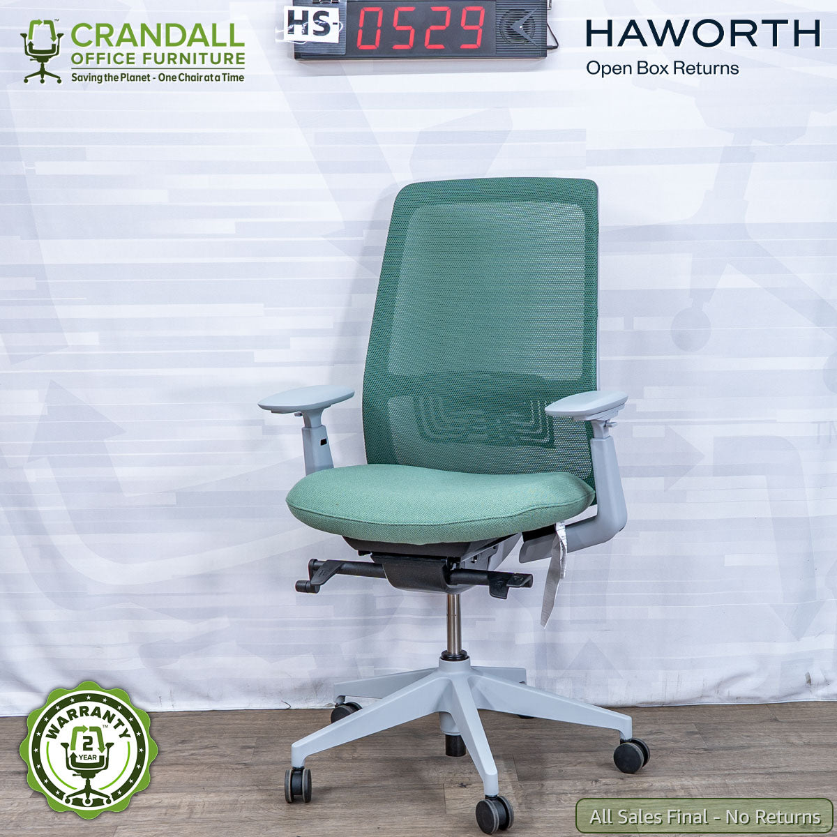 HS-0529 - Haworth Open Box Returns Soji