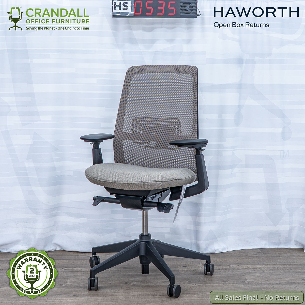 HS-0535 - Haworth Open Box Returns Soji