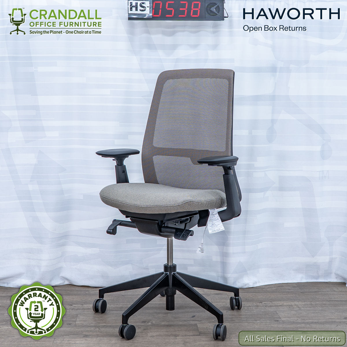 HS-0538 - Haworth Open Box Returns Soji