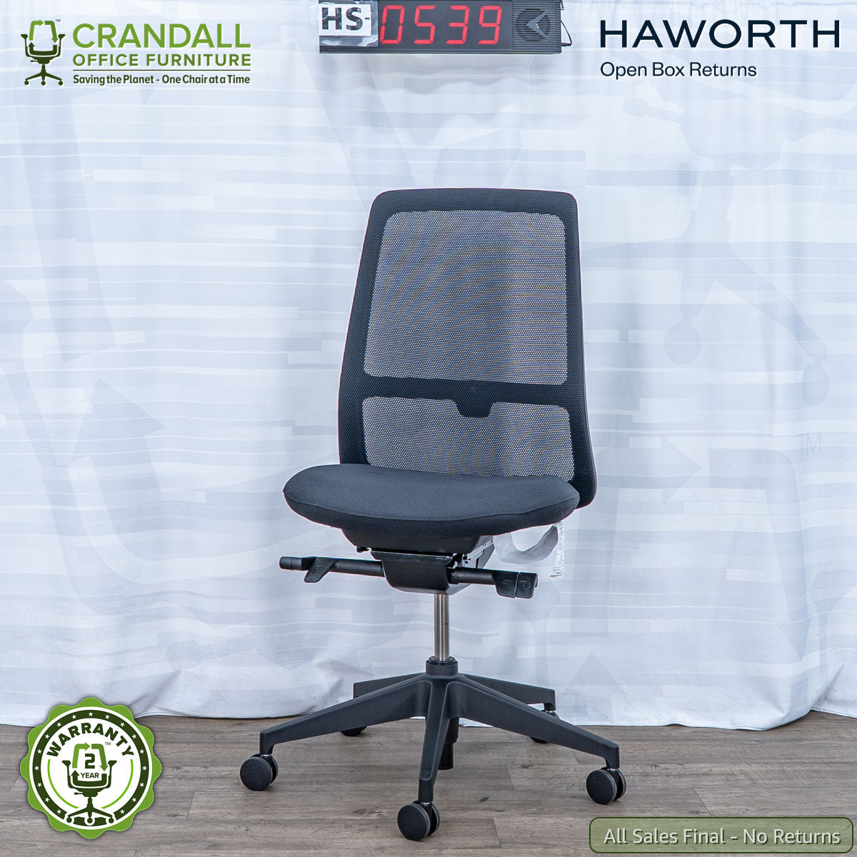 HS-0539 - Haworth Open Box Returns Soji
