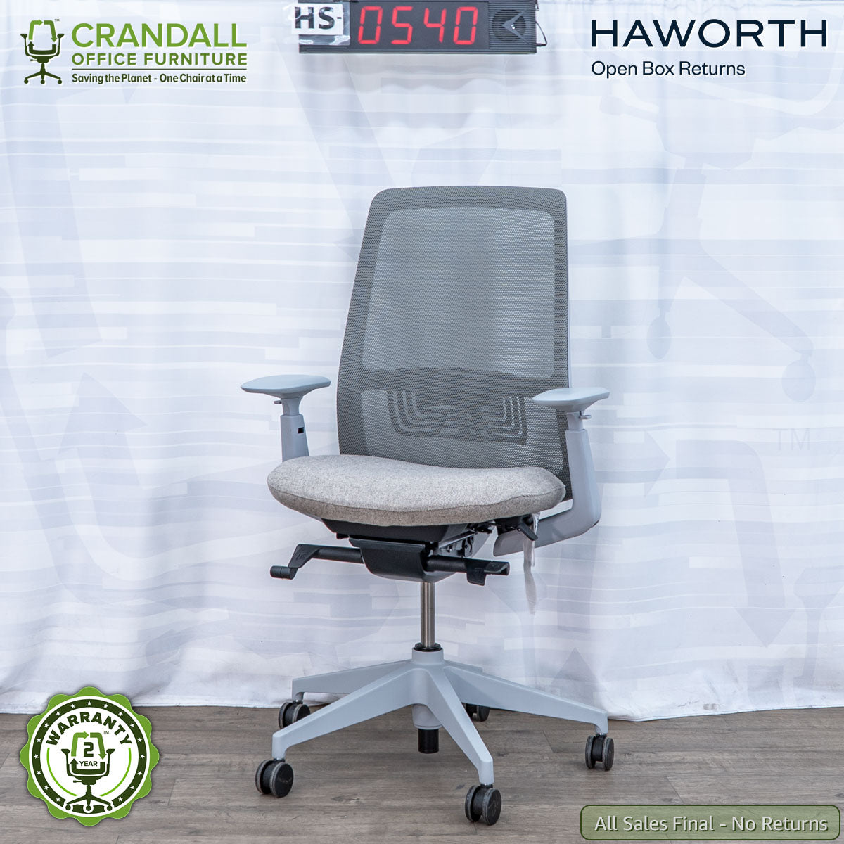 HS-0540 - Haworth Open Box Returns Soji