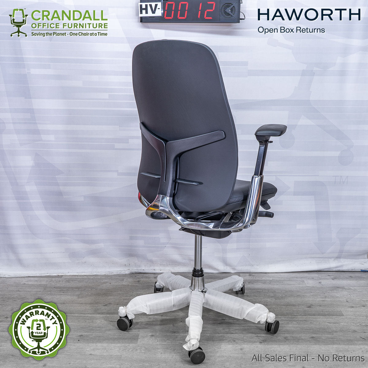 HU-0012 - Haworth Open Box Zody LX Upholstered