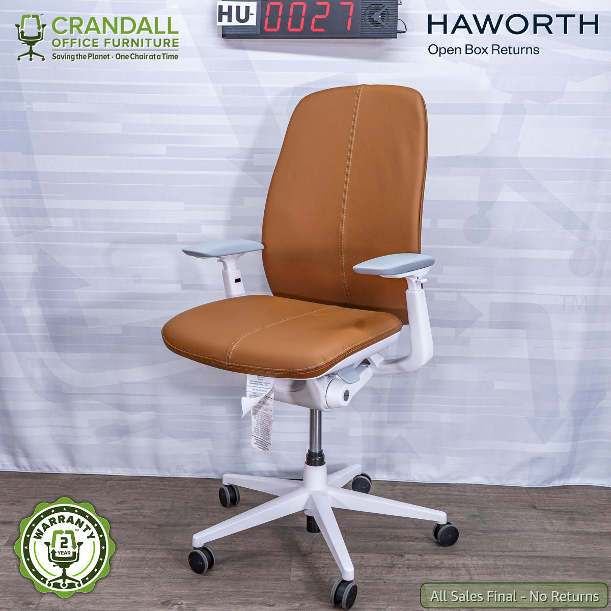 HU-0027 - Haworth Open Box Returns Zody LX Upholstered