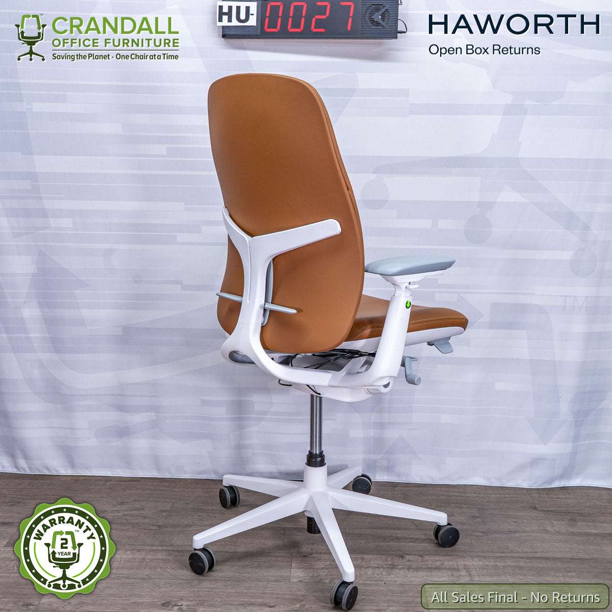 HU-0027 - Haworth Open Box Returns Zody LX Upholstered