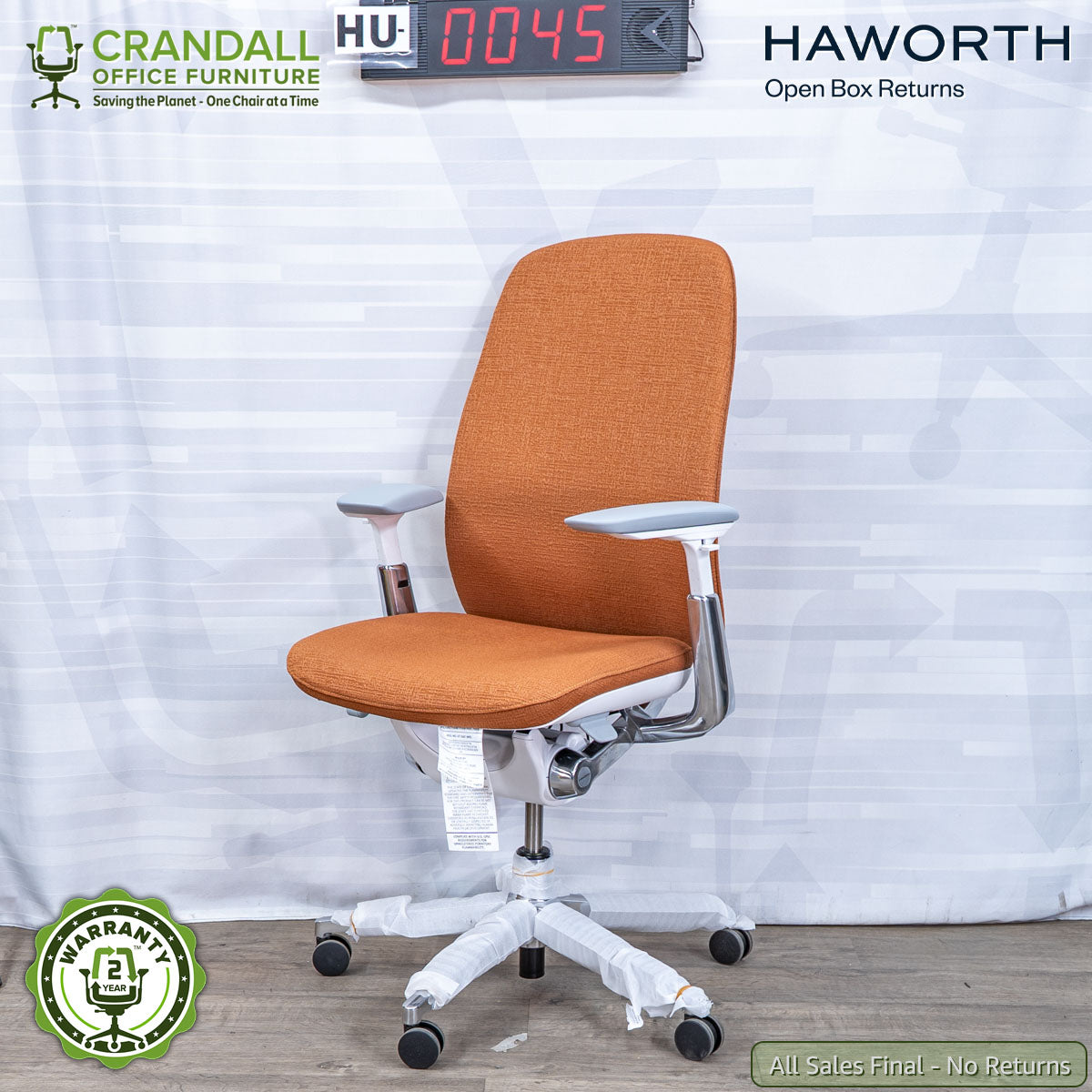HU-0045 - Haworth Open Box Returns Zody LX Upholstered