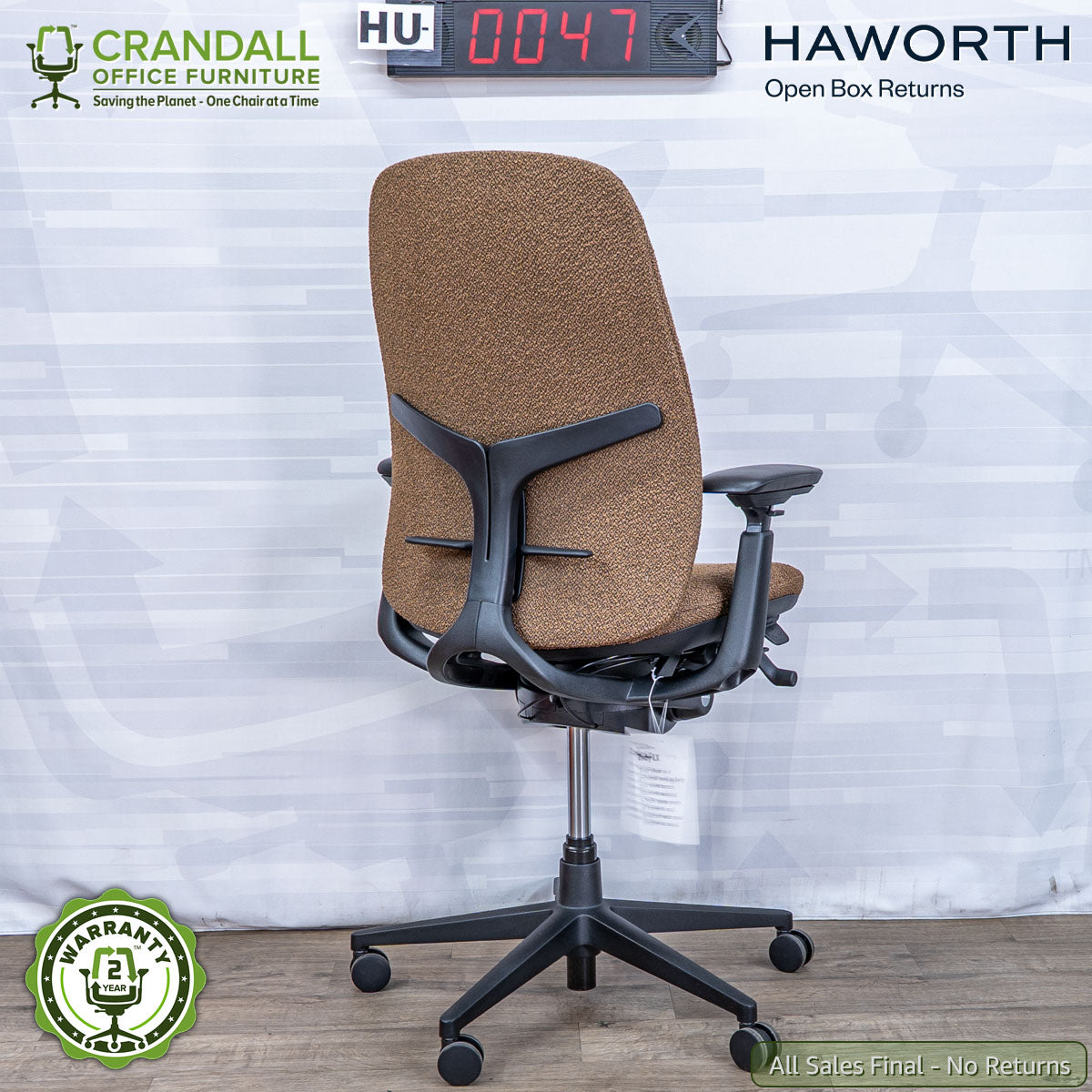HU-0047 - Haworth Open Box Returns Zody LX Upholstered