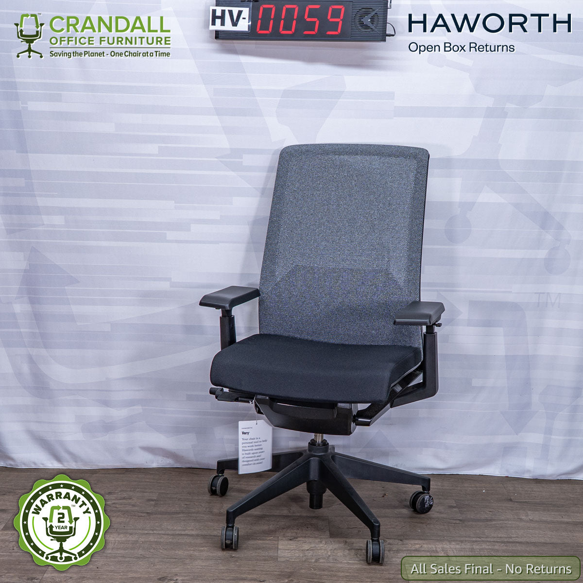 HV-0059 - Haworth Open Box Returns Very