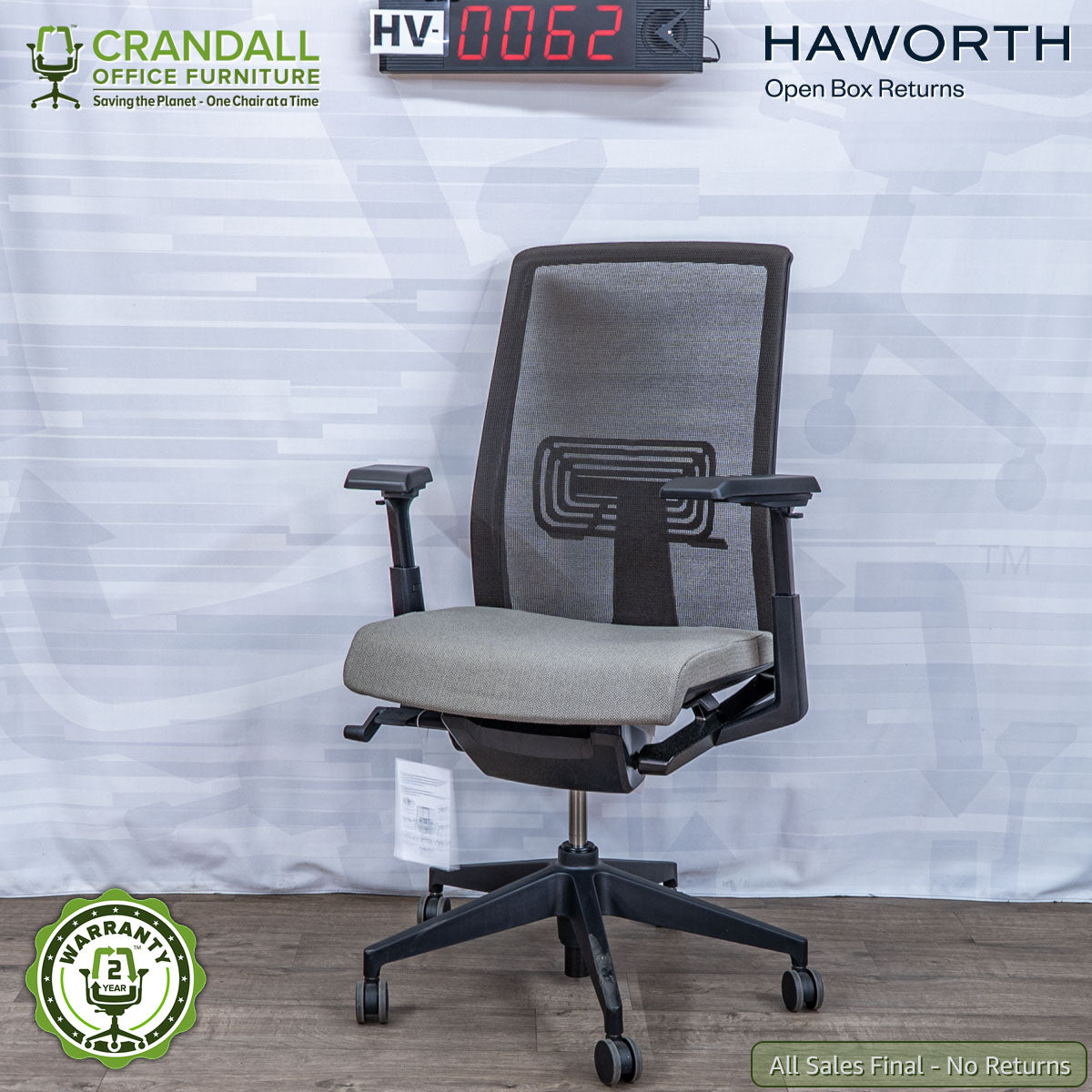 HV-0062 - Haworth Open Box Returns Very