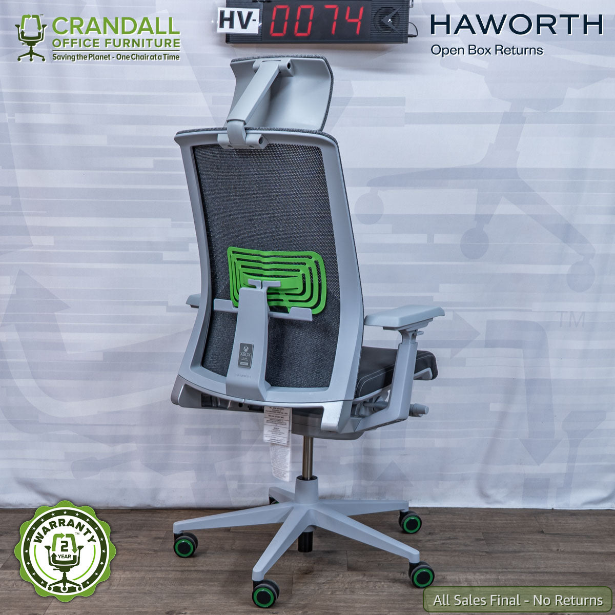 HV-0074 - Haworth Open Box Returns Very