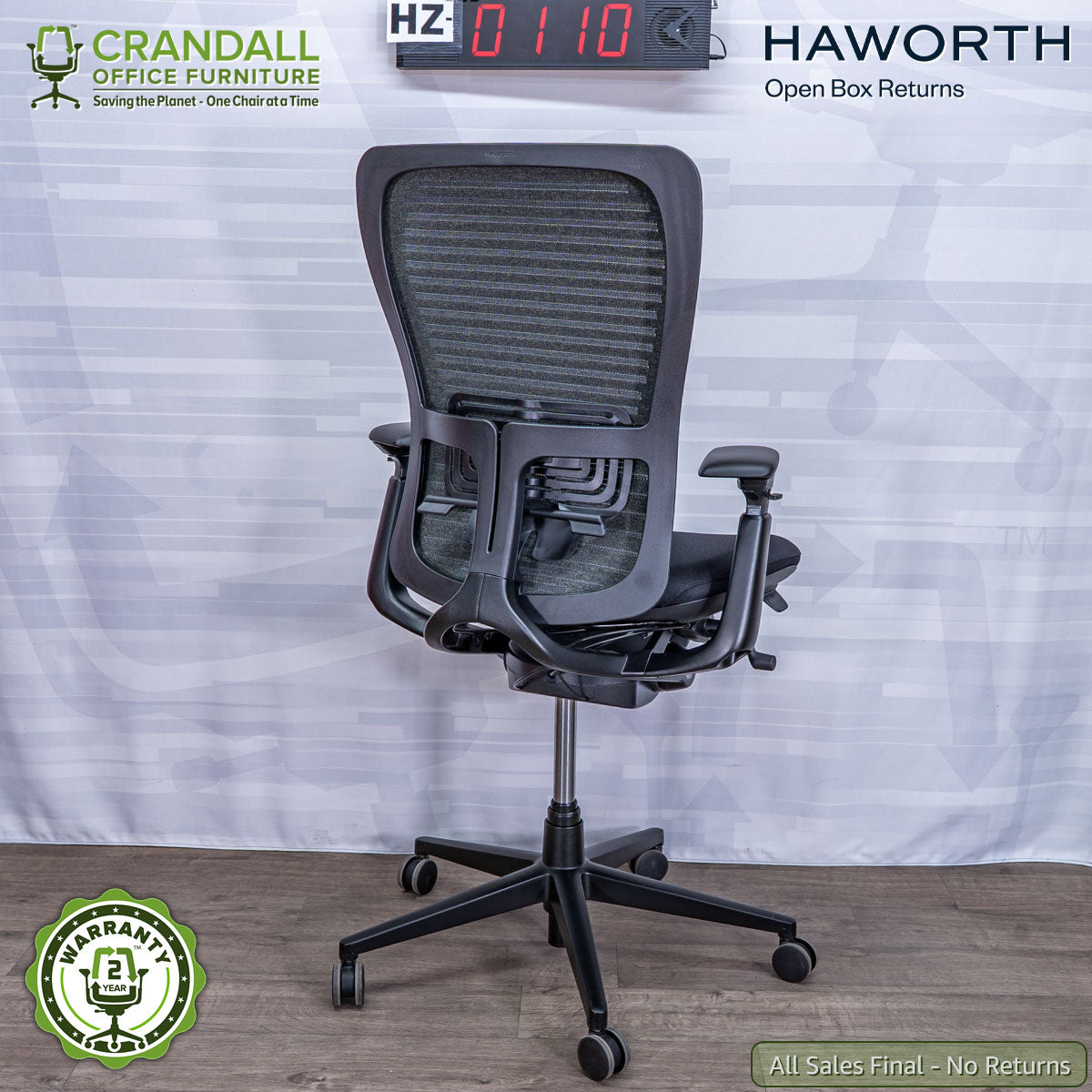 HZ-0110 - Haworth Open Box Returns Zody