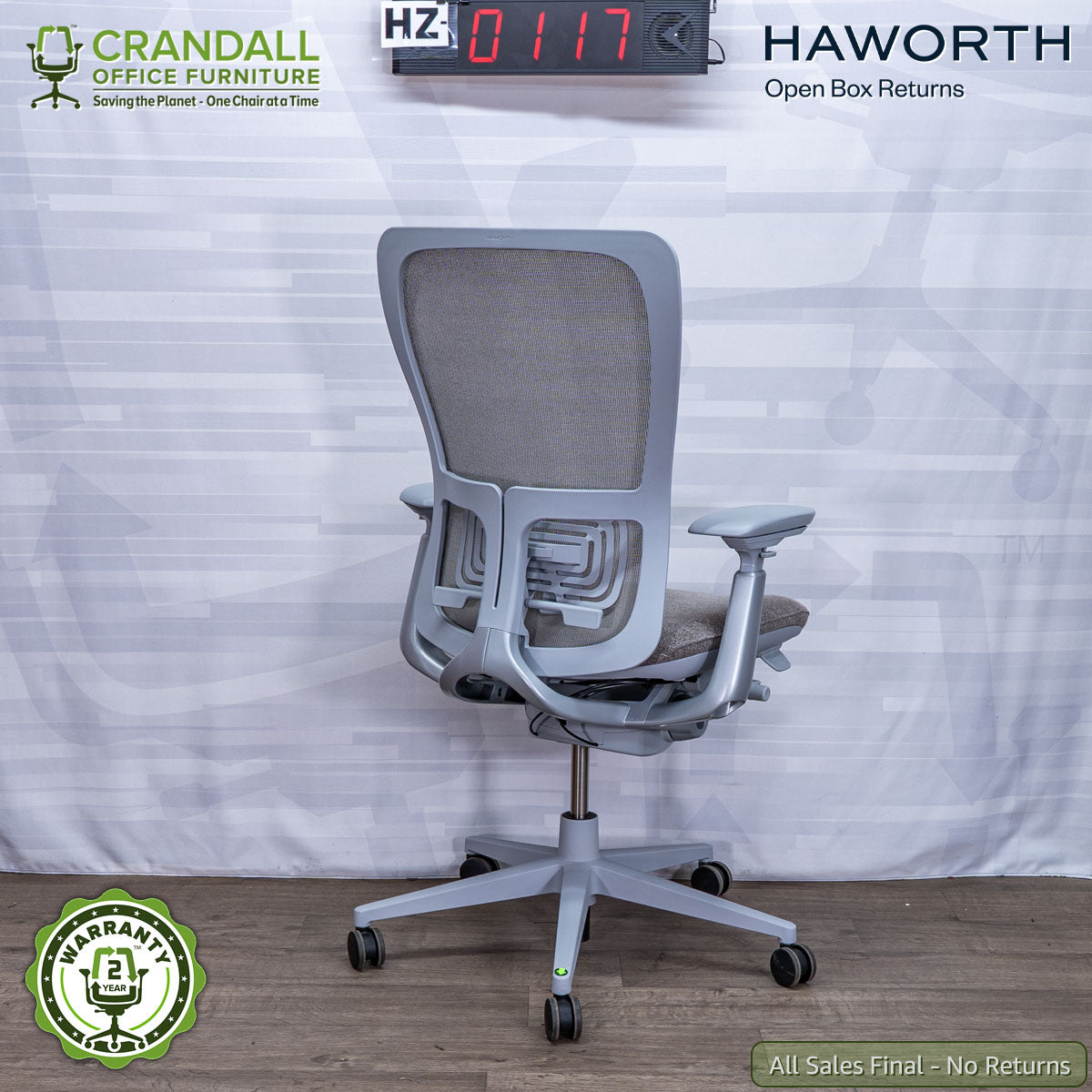 HZ-0117 - Haworth Open Box Returns Zody
