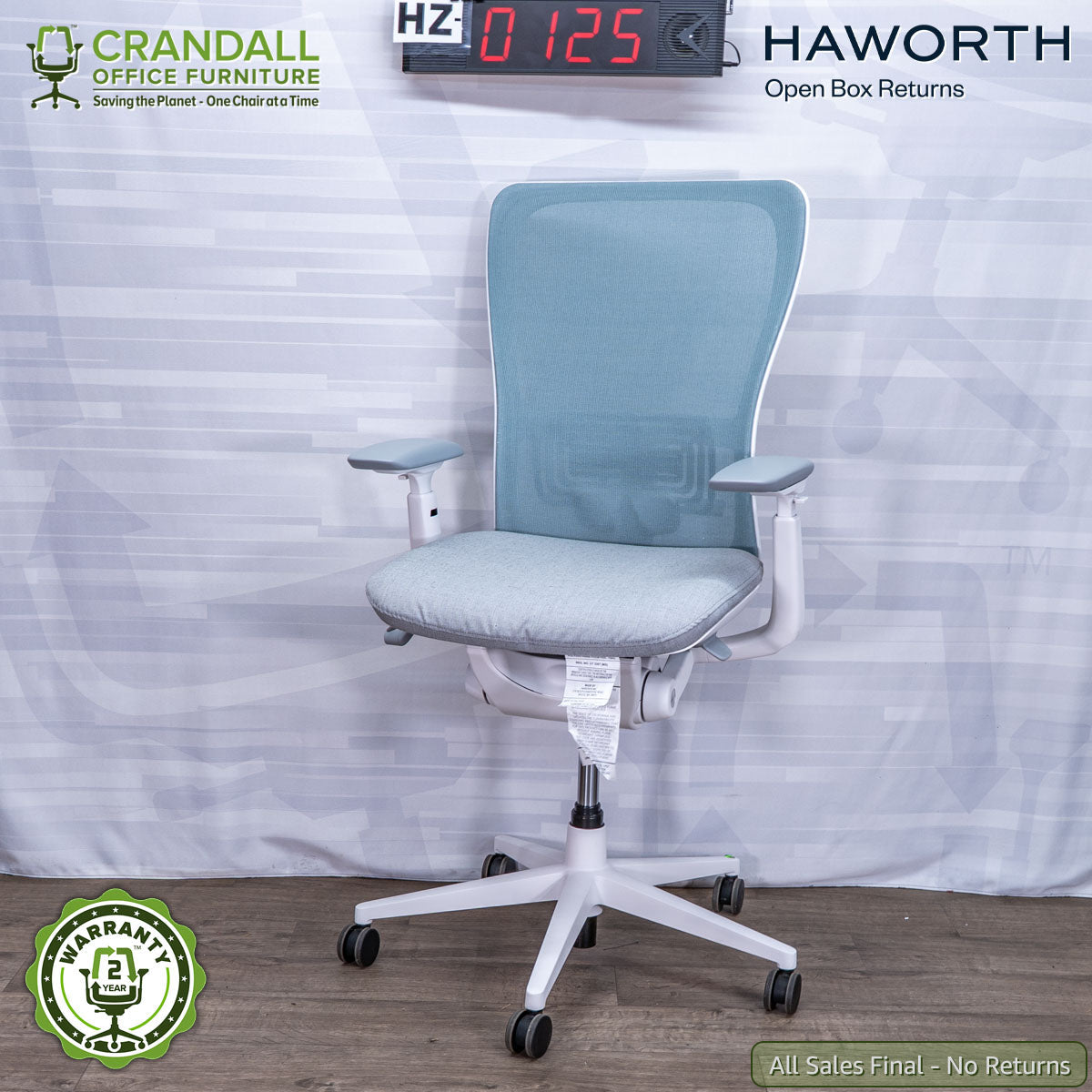 HZ-0125 - Haworth Open Box Returns Zody