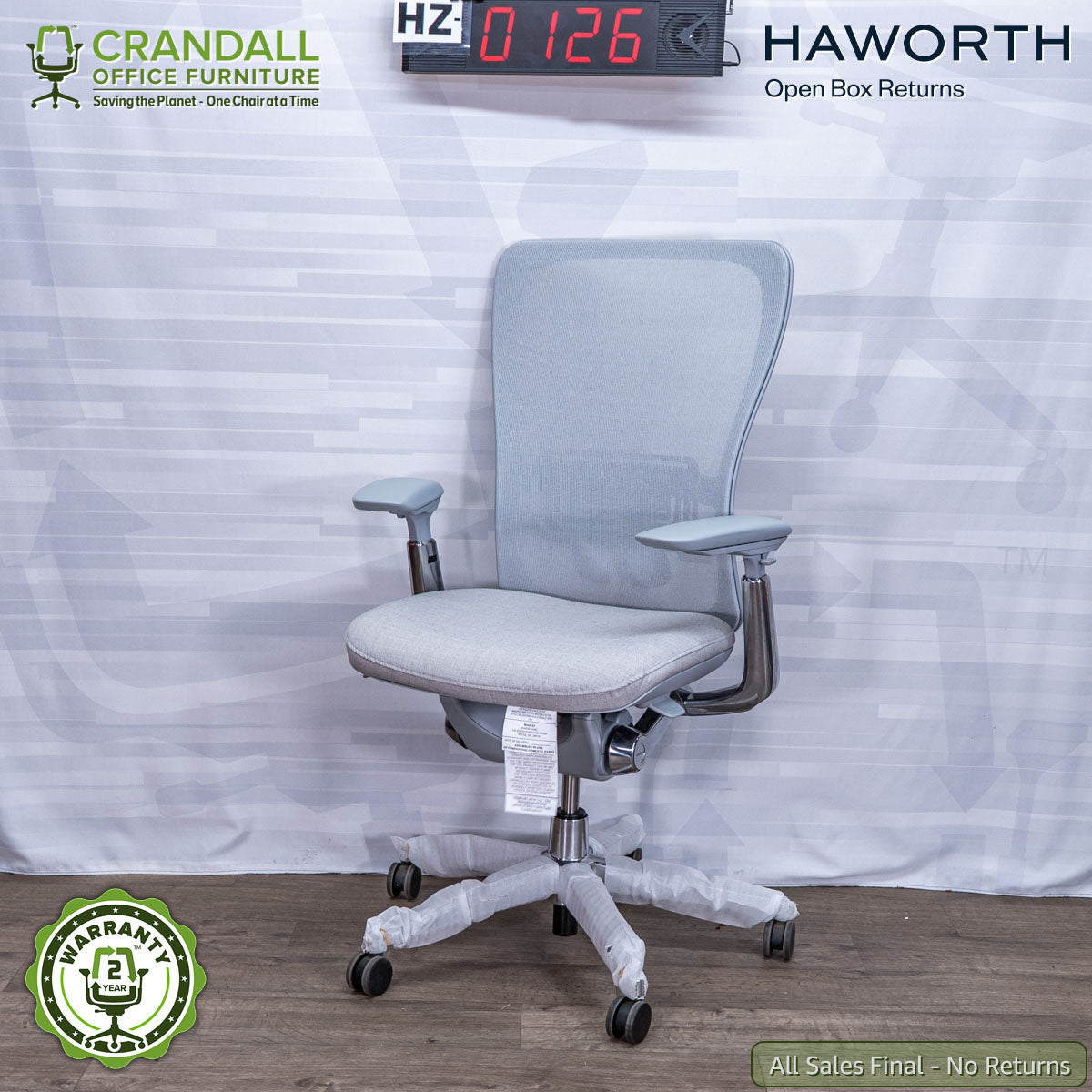 HZ-0126 - Haworth Open Box Returns Zody