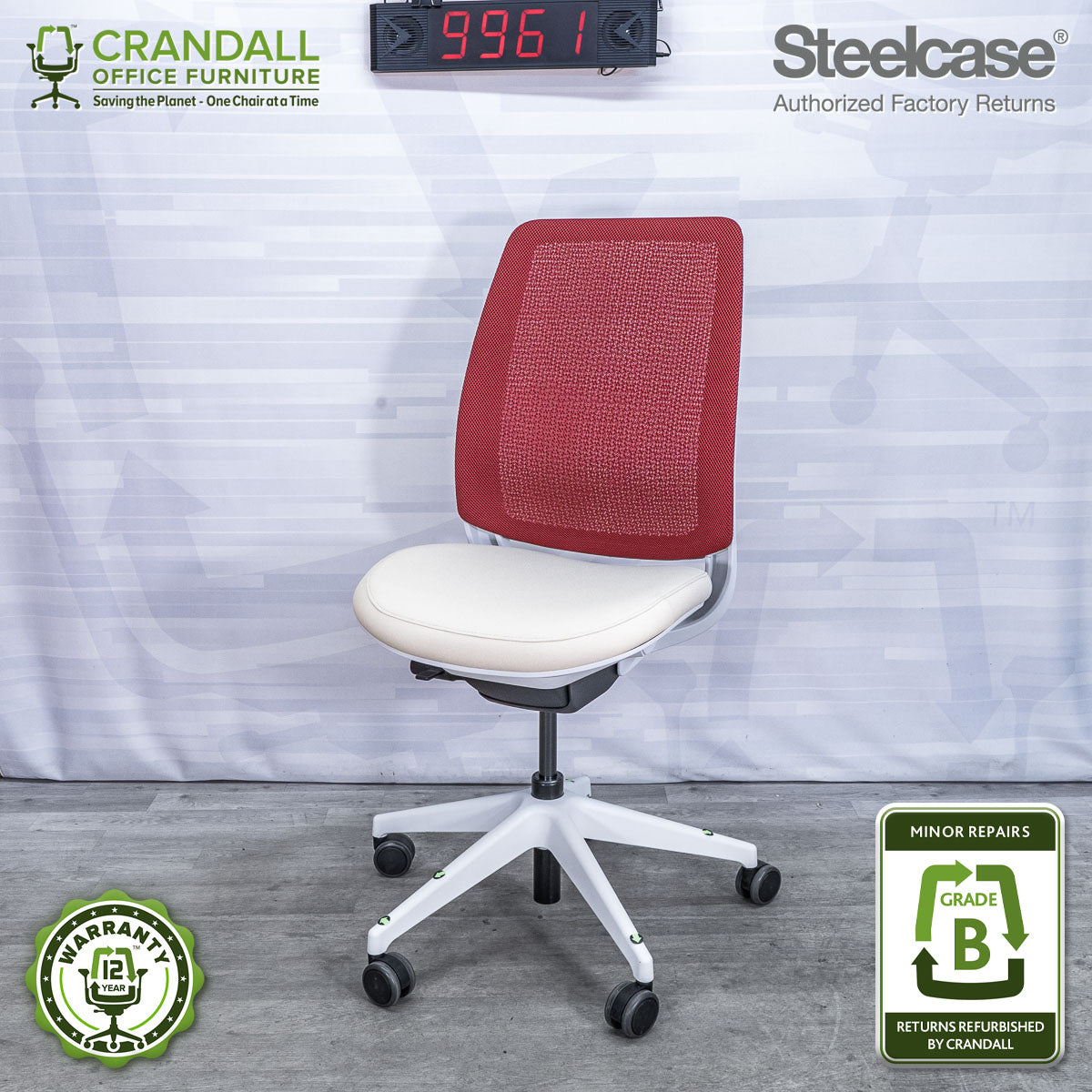 9961 - Steelcase Series 2  - Grade B **CLOSEOUT - NO RETURNS**