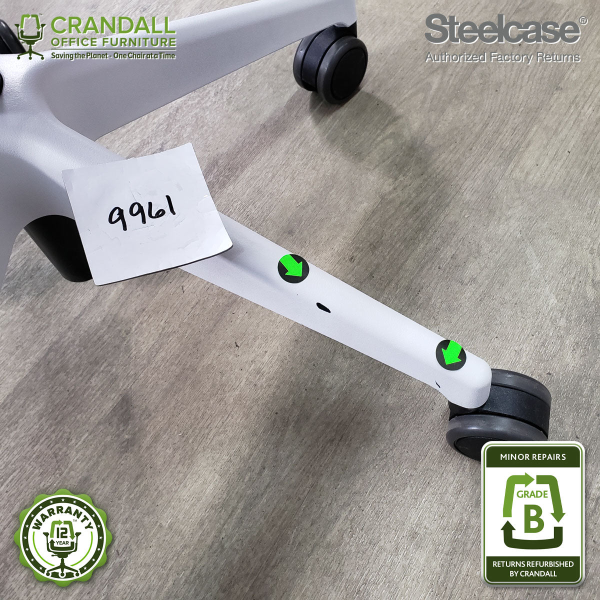 9961 - Steelcase Series 2  - Grade B **CLOSEOUT - NO RETURNS**