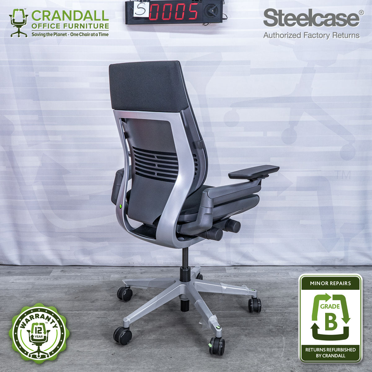 S-0005 - Steelcase Gesture - Grade B