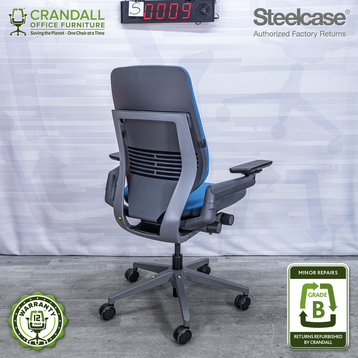 S-0009 - Steelcase Gesture - Grade B