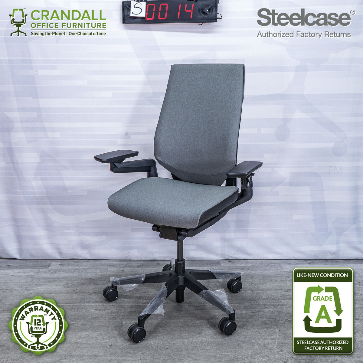 S-0014 - Steelcase Gesture - Grade A
