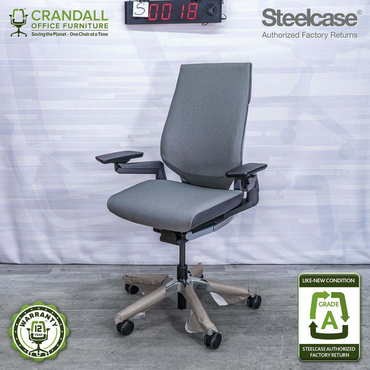 S-0018 - Steelcase Gesture - Grade A