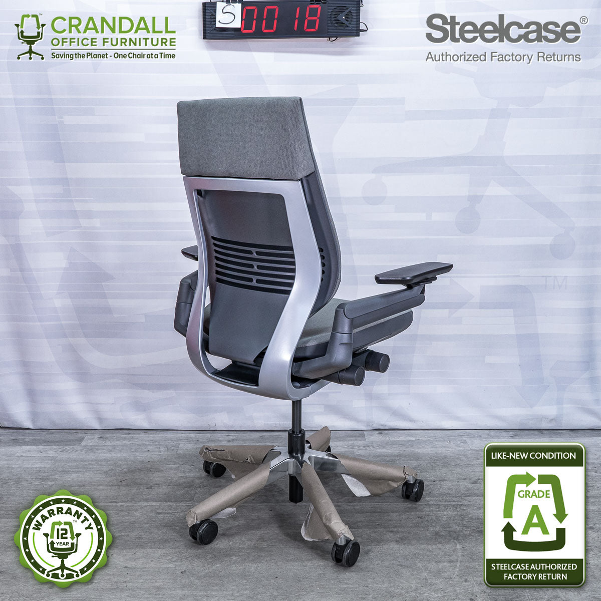 S-0018 - Steelcase Gesture - Grade A