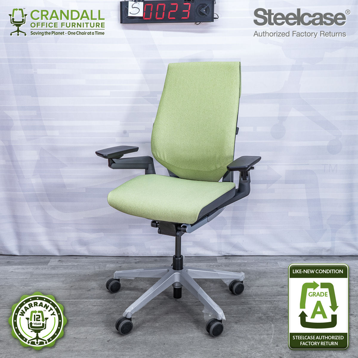 S-0023 - Steelcase Gesture - Grade A