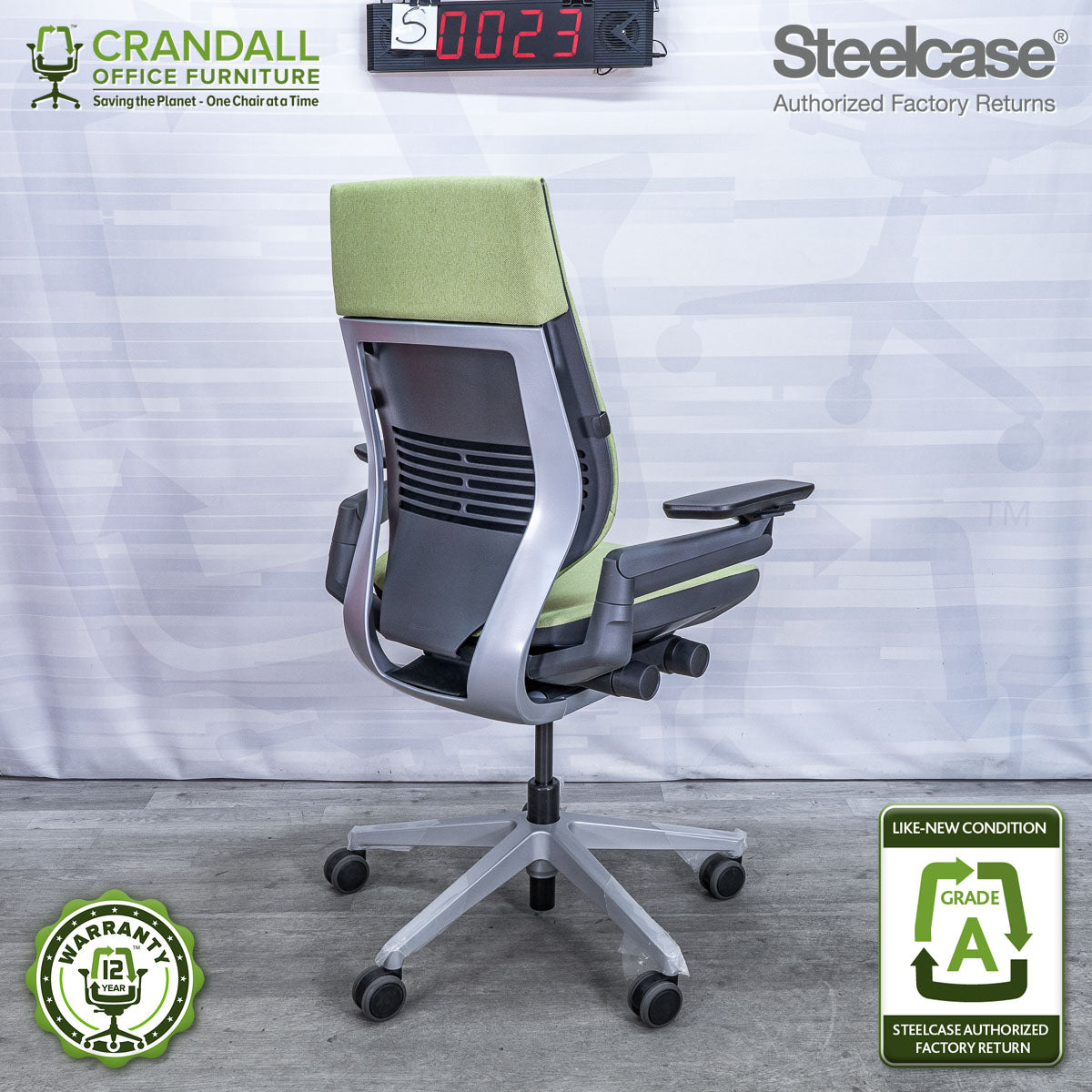 S-0023 - Steelcase Gesture - Grade A