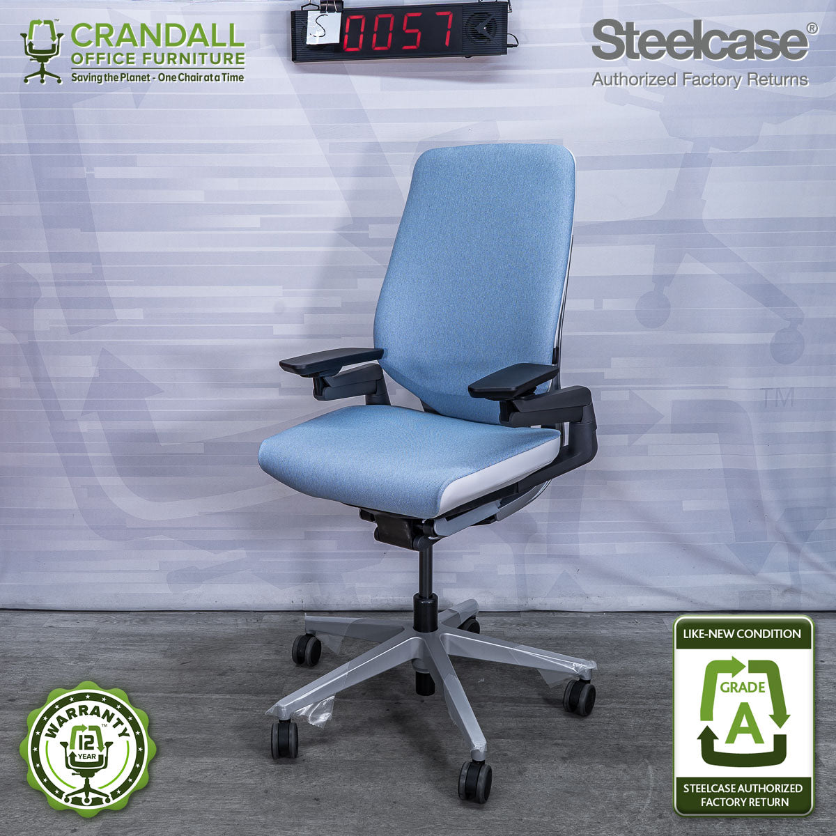 S-0057 - Steelcase Gesture - Grade A