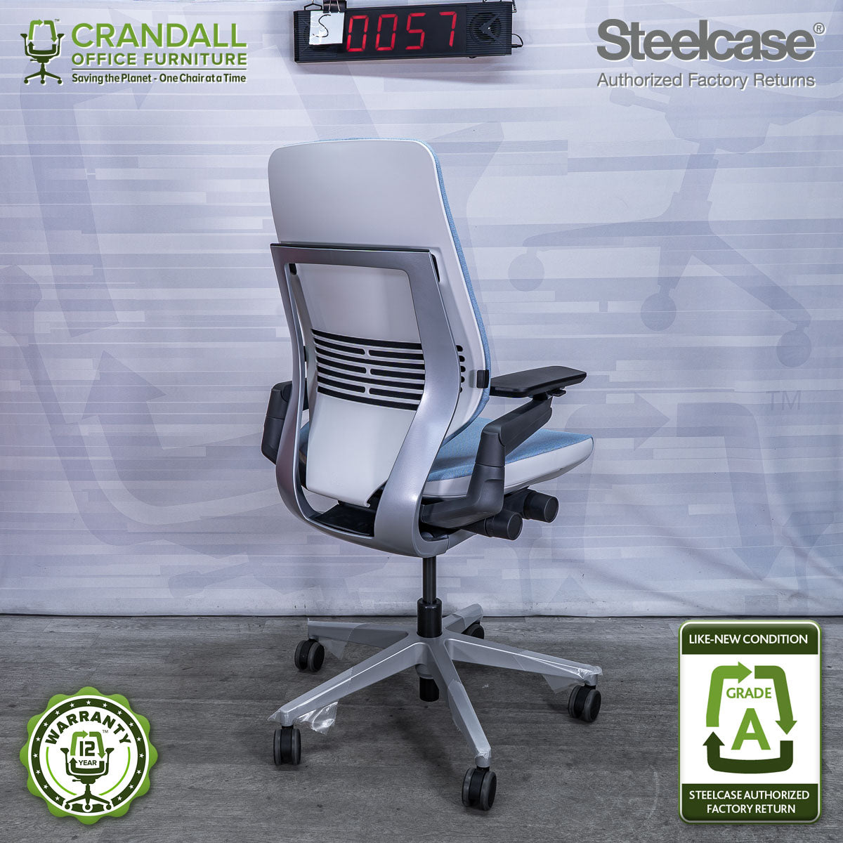 S-0057 - Steelcase Gesture - Grade A