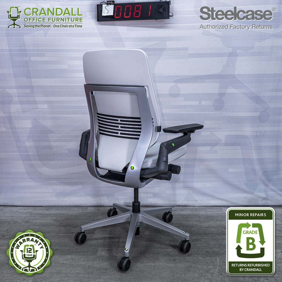 S-0081 - Steelcase Gesture - Grade B