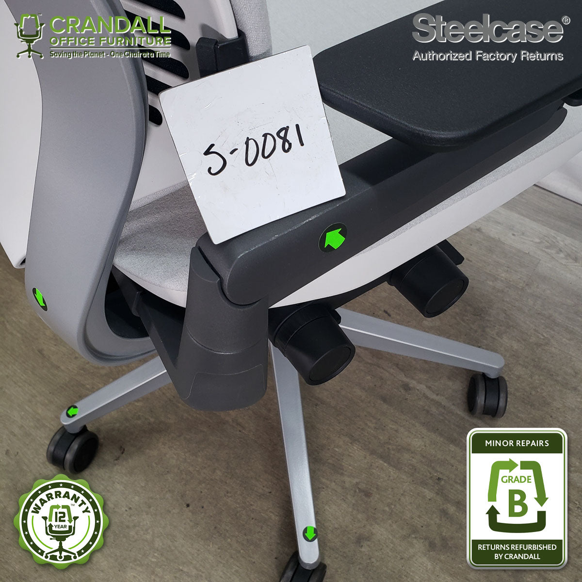 S-0081 - Steelcase Gesture - Grade B