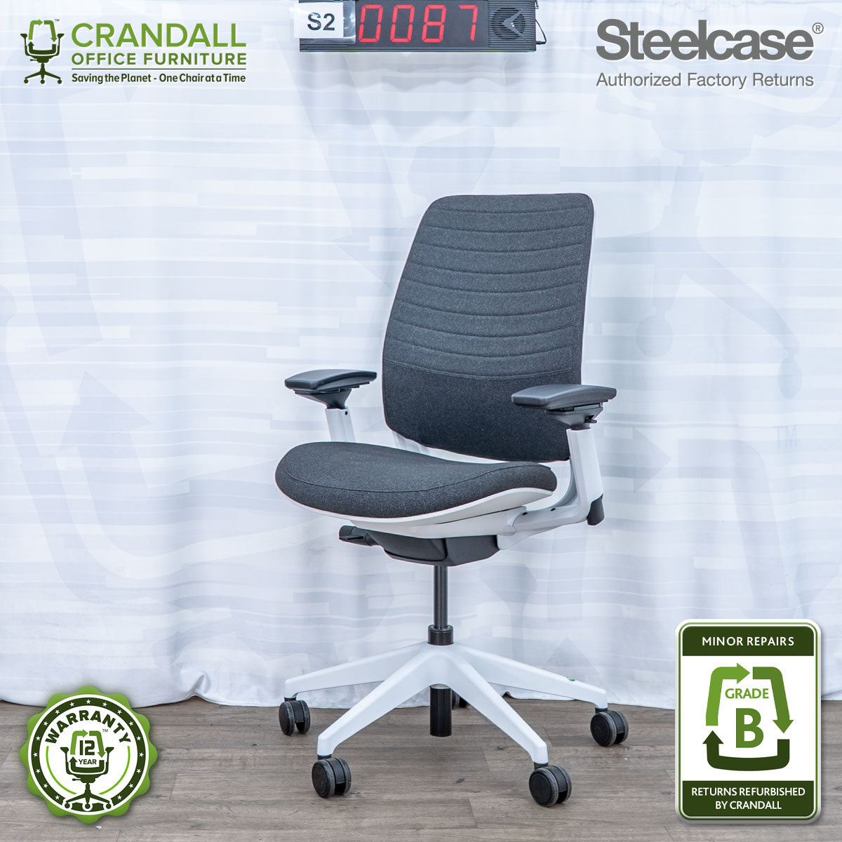 S2-0087 - Steelcase Series 2 - Grade B