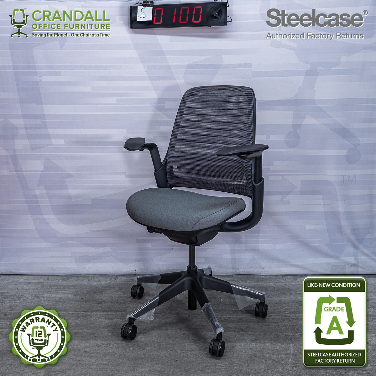 S-0100 - Steelcase Series 1 - Grade A
