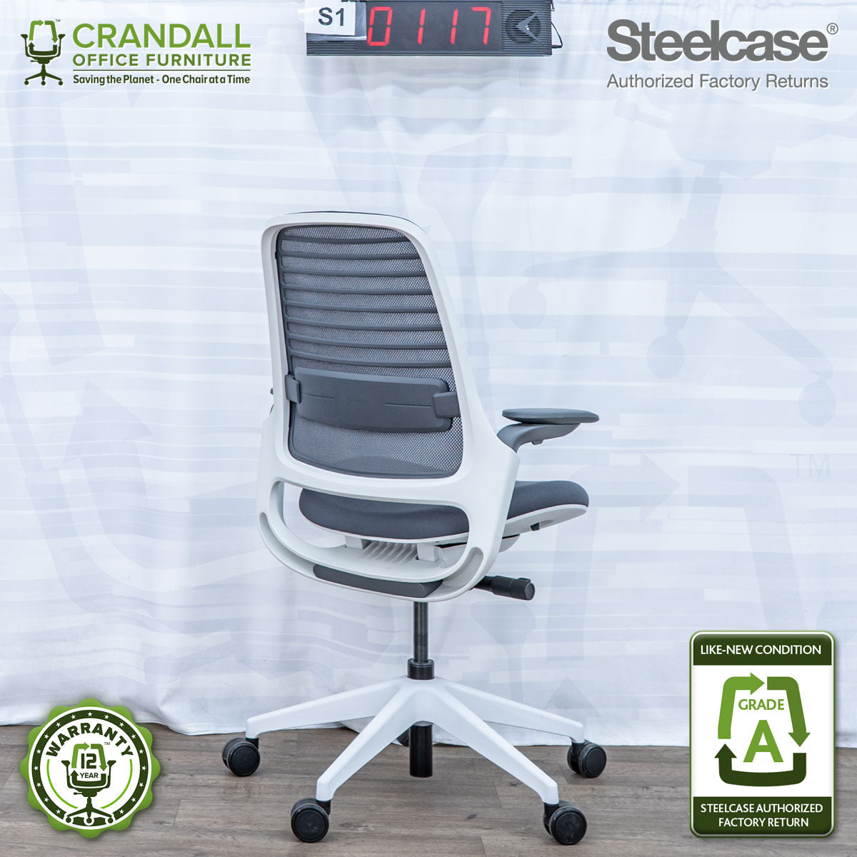 S1-0117 - Steelcase Series 1 - Grade A