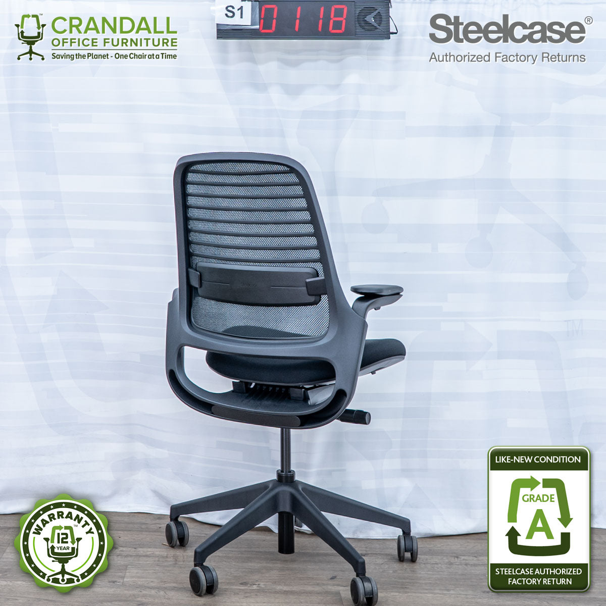 S1-0118 - Steelcase Series 1 - Grade A