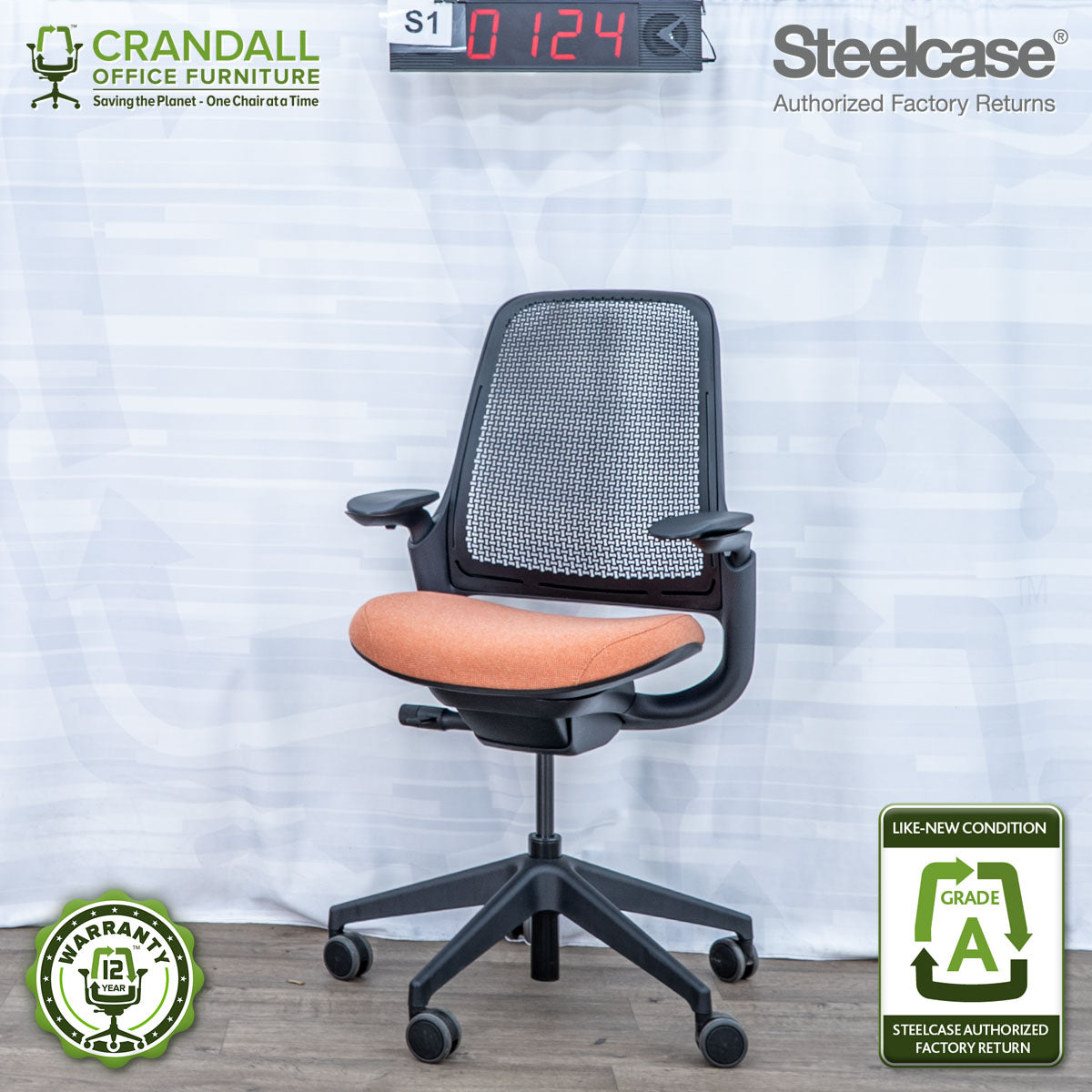 S1-0124 - Steelcase Series 1 - Grade A