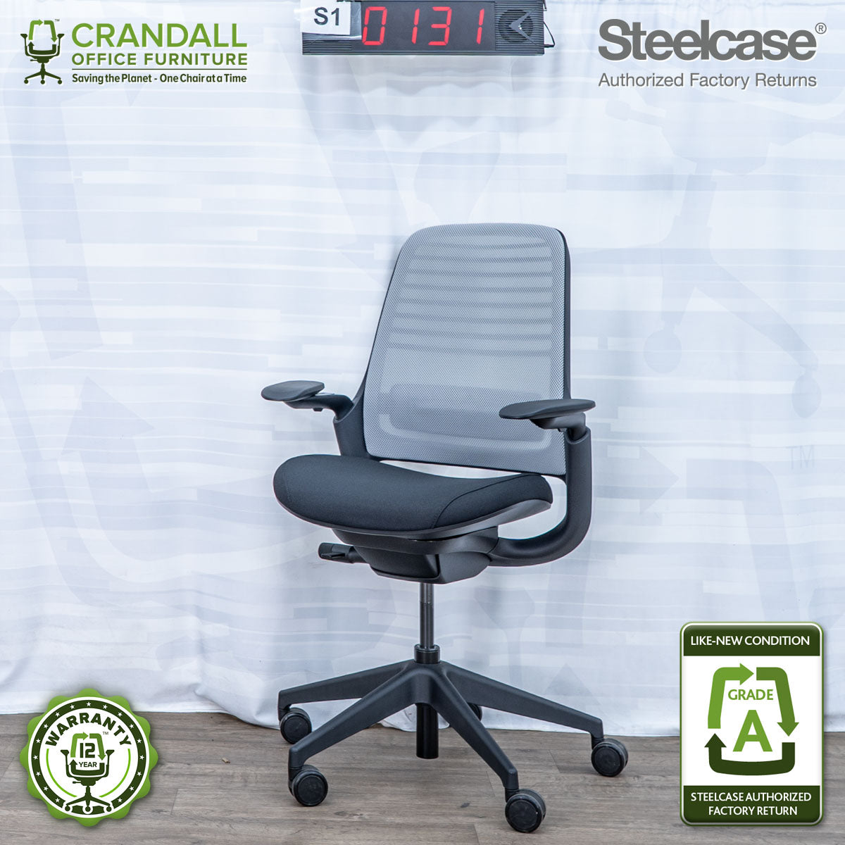 S1-0131 - Steelcase Series 1 - Grade A