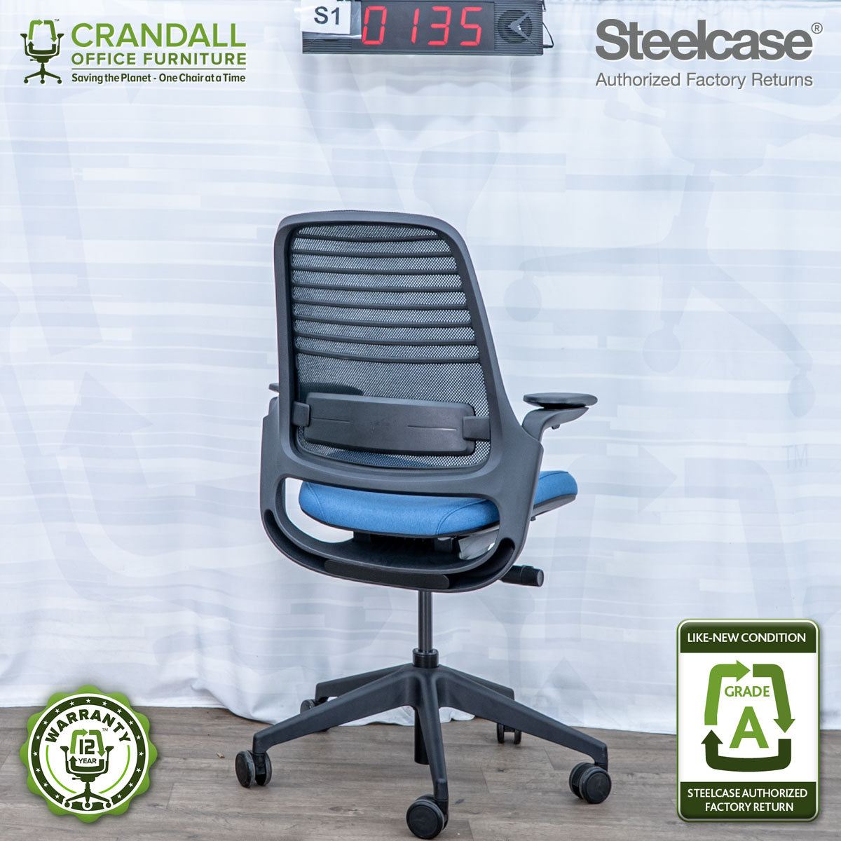 S1-0135 - Steelcase Series 1 - Grade A