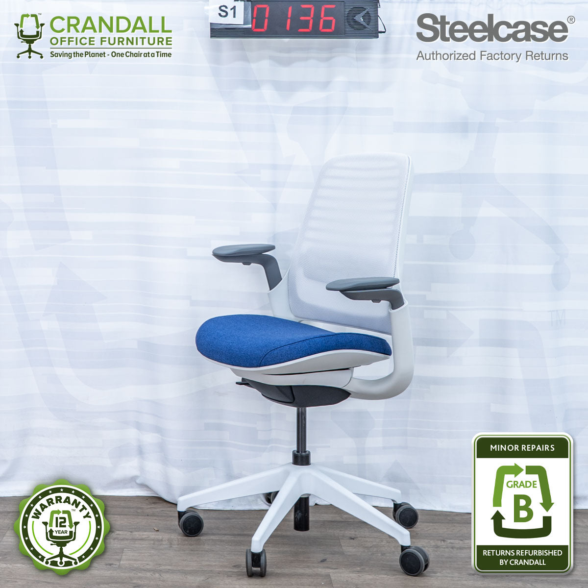 S1-0136 - Steelcase Series 1 - Grade B