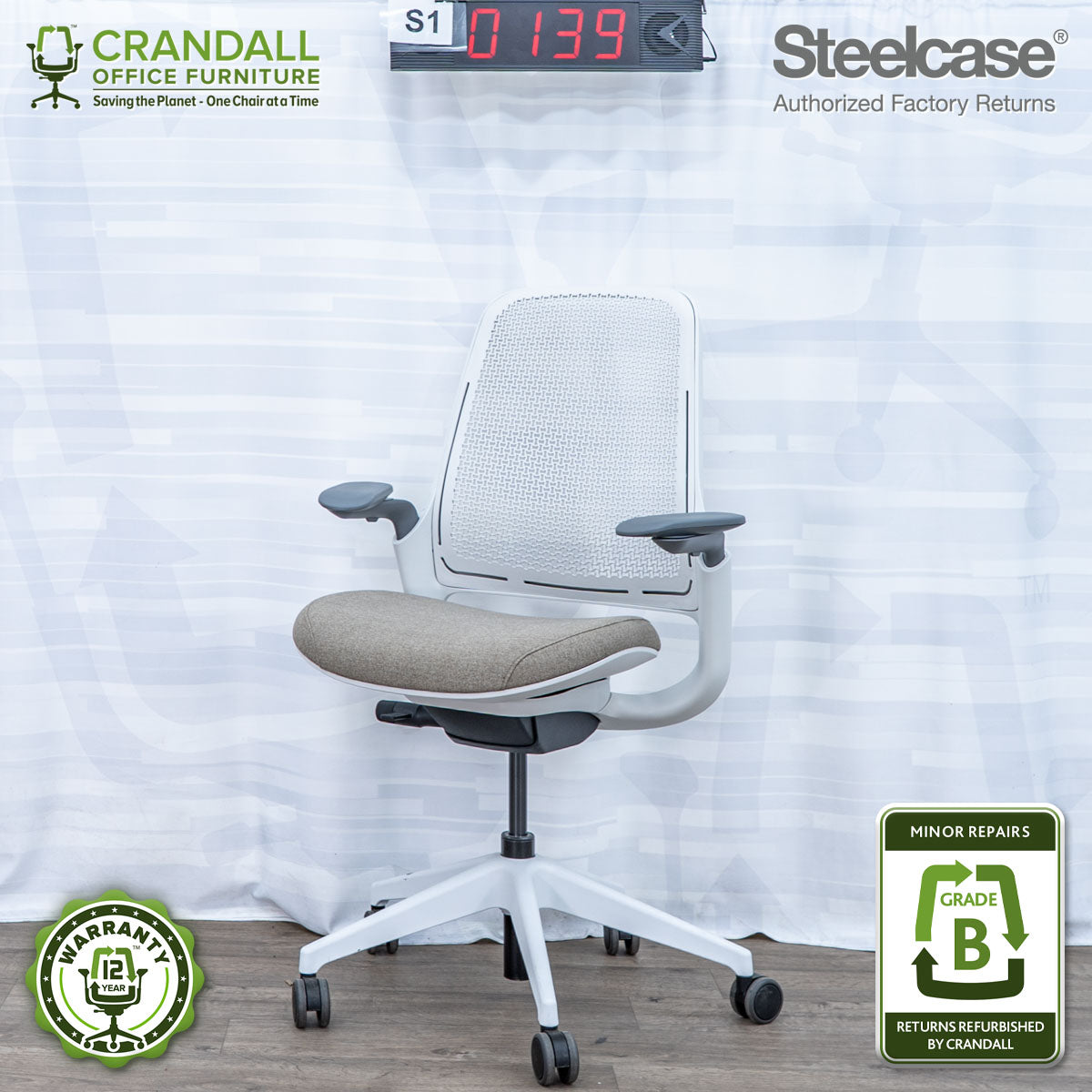 S1-0139 - Steelcase Series 1 - Grade B