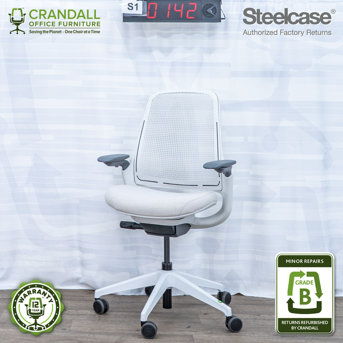 S1-0142 - Steelcase Series 1 - Grade B